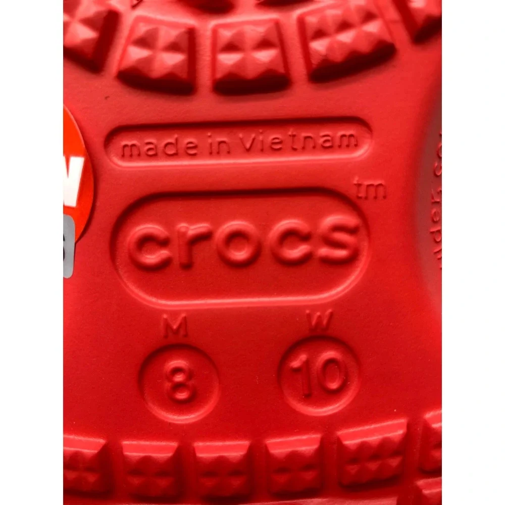 Crocs Classic American Flag Clogs 205974-90H Men's Sz 8 NEW